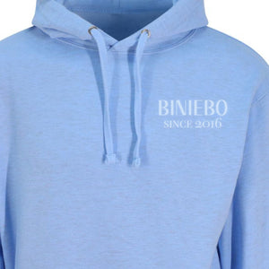 Hoodie - light blue - Biniebo