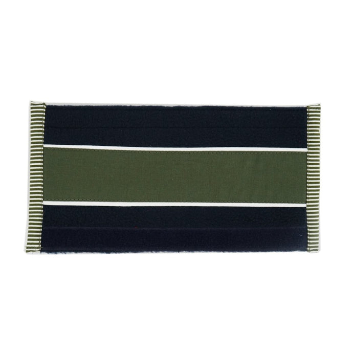 Nasenschoner dunkelblau/olive/stripes WB - Biniebo