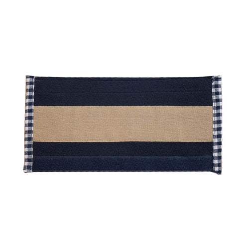 Nasenschoner navy/beige/kariert PO - Biniebo