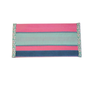 Nasenschoner rosa/ice blue/flower PO - Biniebo