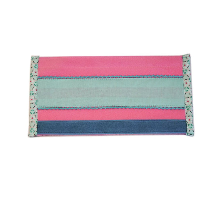 Nasenschoner rosa/ice blue/flower PO - Biniebo