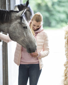 Steppjacke PASTEL - HORSE RAINBOW - Biniebo