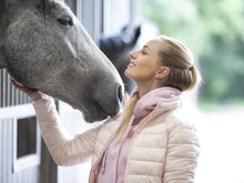 Laden Sie das Bild in den Galerie-Viewer, Steppjacke PASTEL - HORSE RAINBOW - Biniebo
